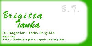 brigitta tanka business card